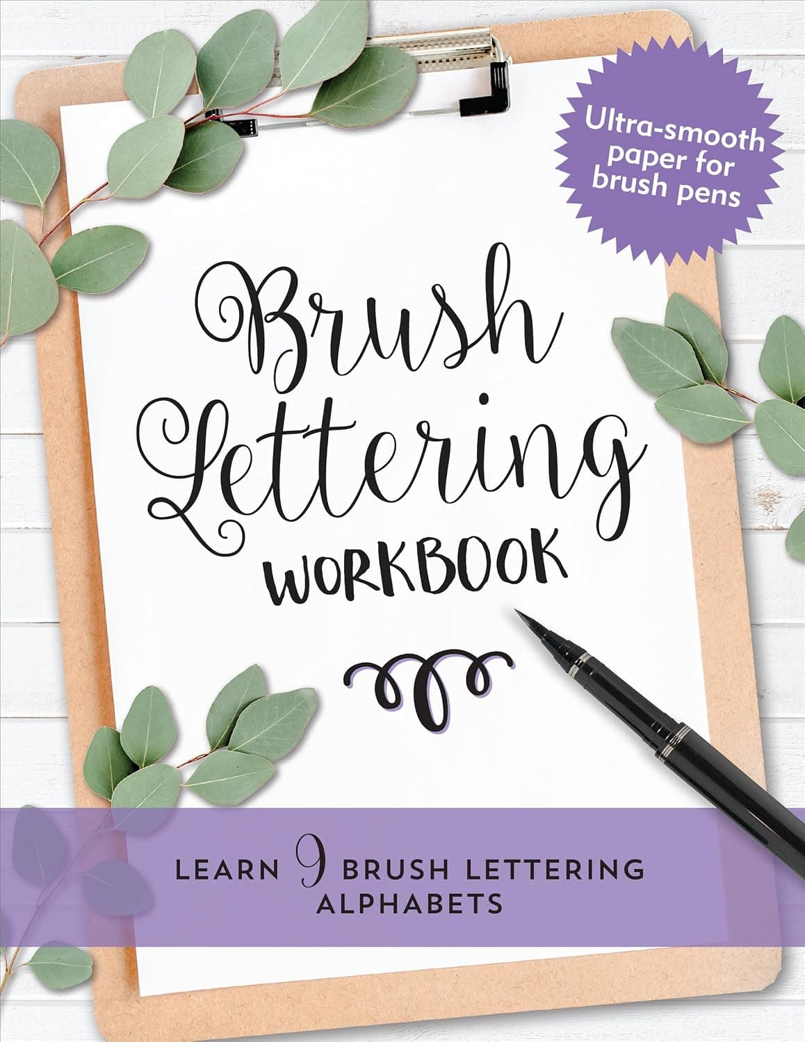 Brush Lettering Workbook (Peter Pauper Press)