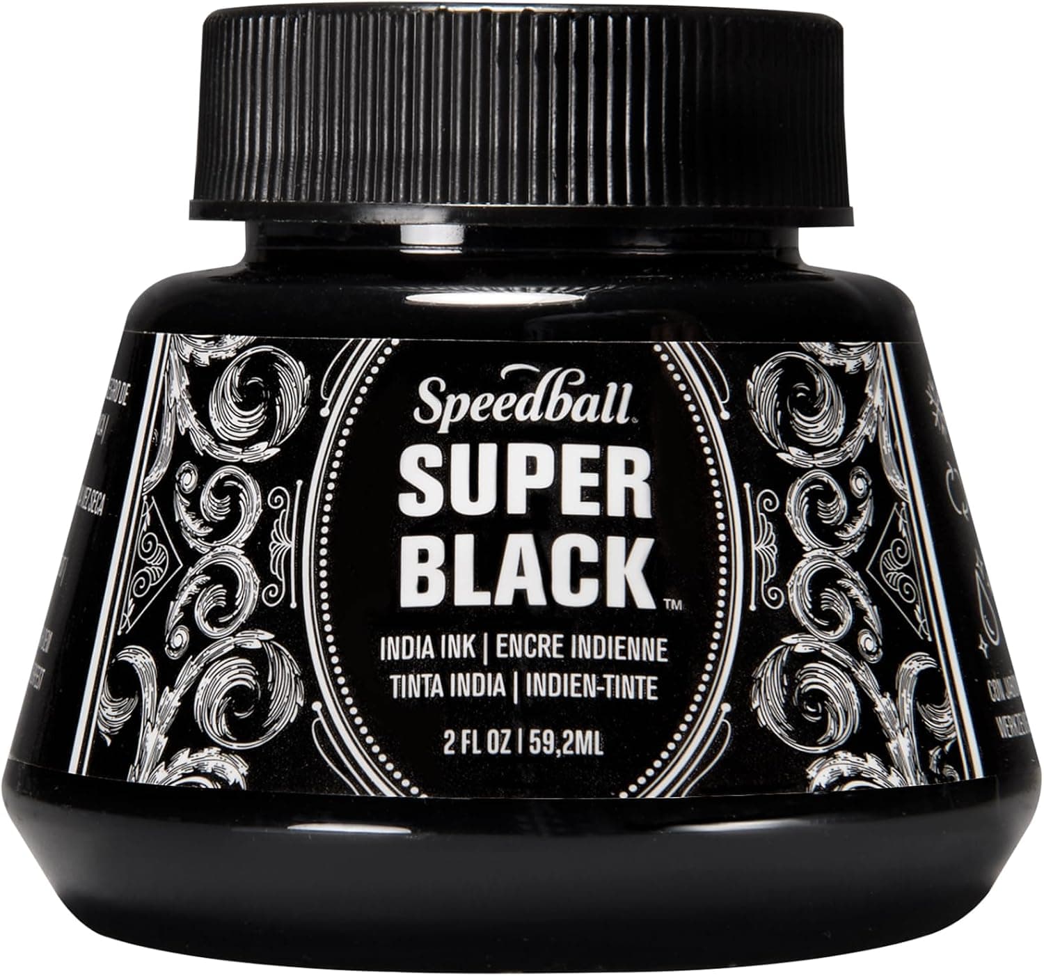 Speedball Super Black India Ink, 2-Ounce