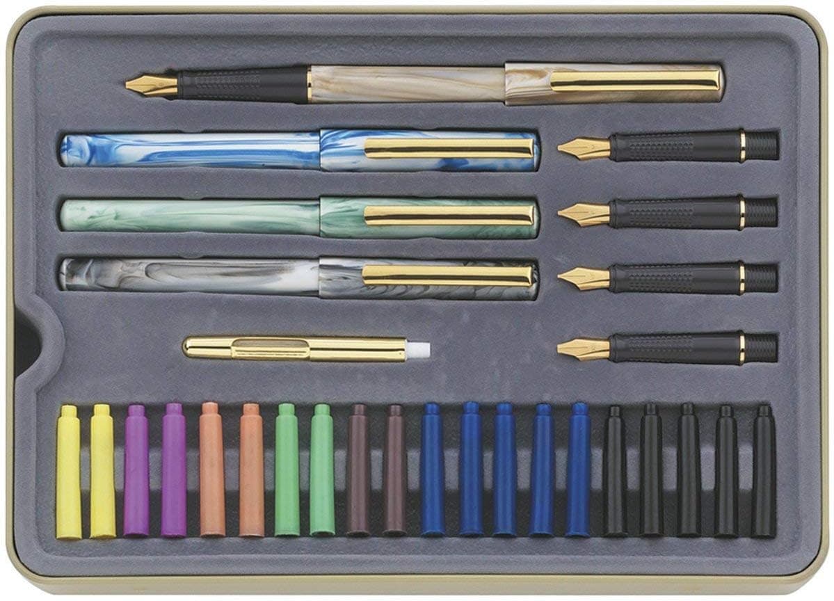 STAEDTLER Calligraphy Pen Set 899 SM5, Assorted, 33 Piece Set