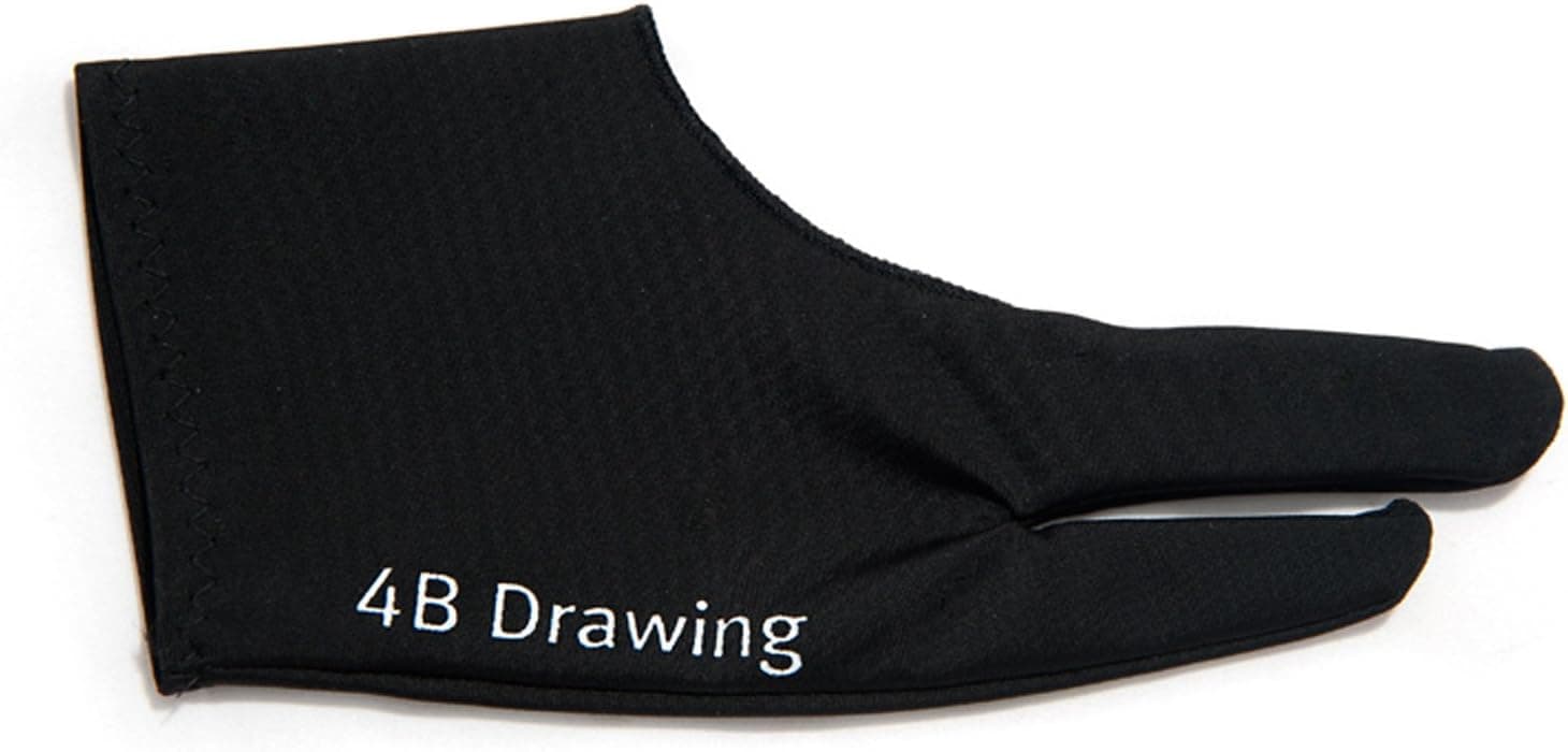 4B Drawing Glove for Graphics Tablet WACOM HANVON (For Both Hands, Left, Right Available)