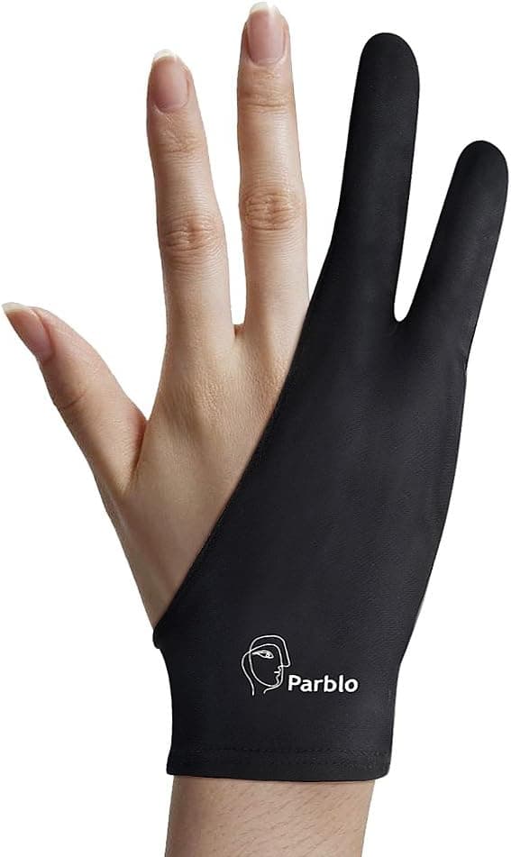 Parblo PR01 Artist Drawing Glove for Drawing Tablet, Fits Both Right and Left Hand