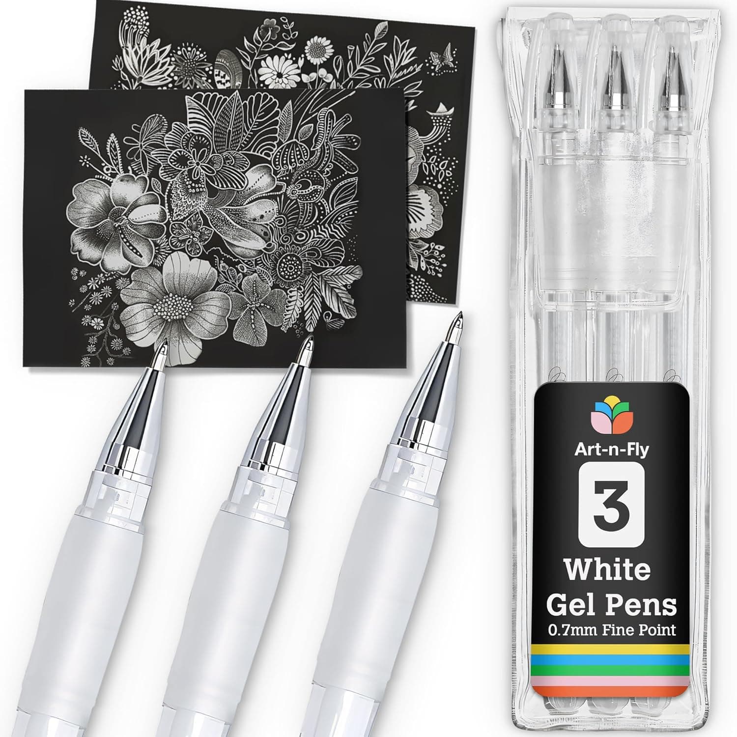 Best White Gel Pens for Lettering Highlights and Dark Paper