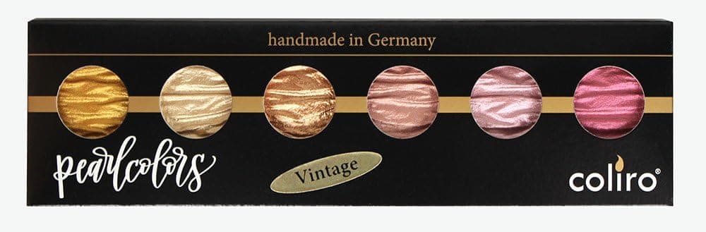 Coliro Finetec Artist Mica Watercolour M780 Vintage Set