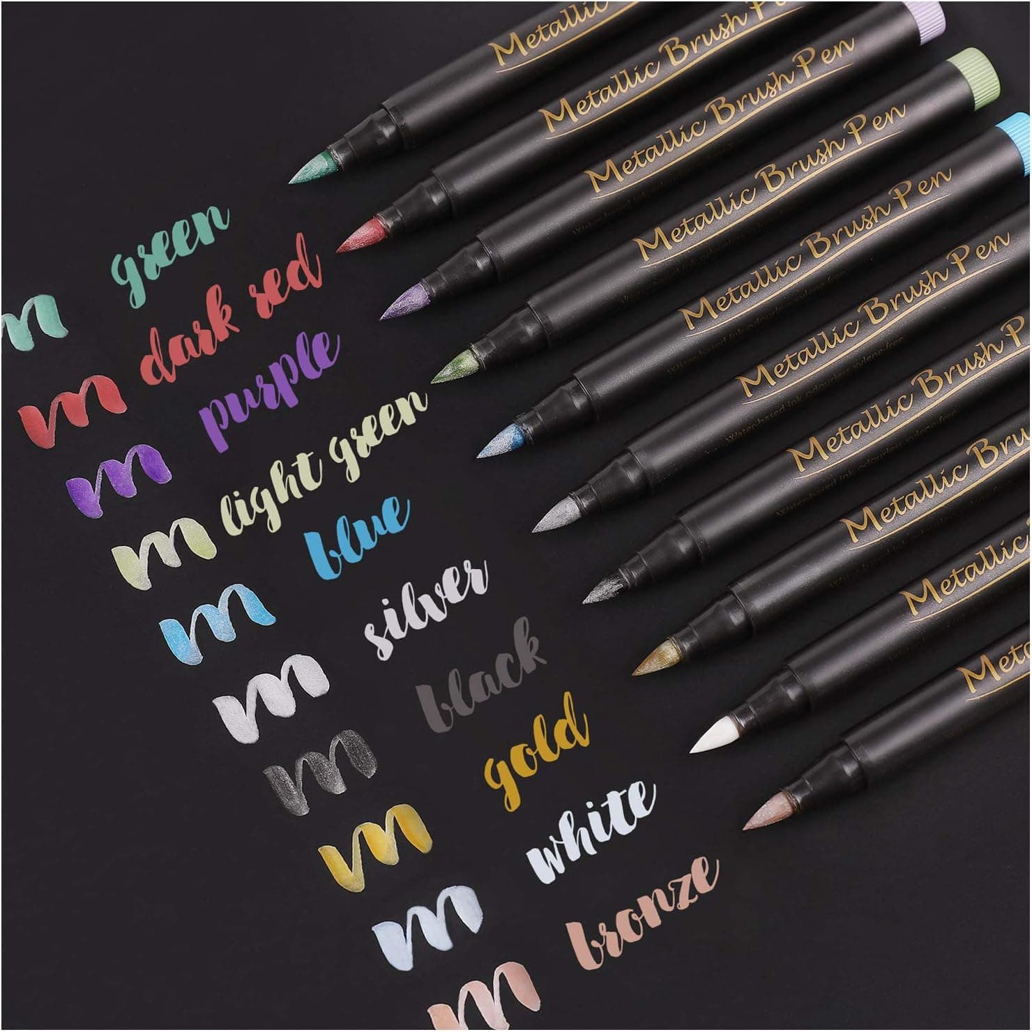 Best Metallic Brush Pens