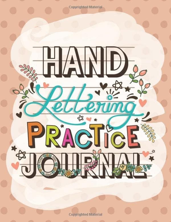 Hand Lettering Practice Journal: A Large-Sized Journal for Beginners (Abbott Studios)