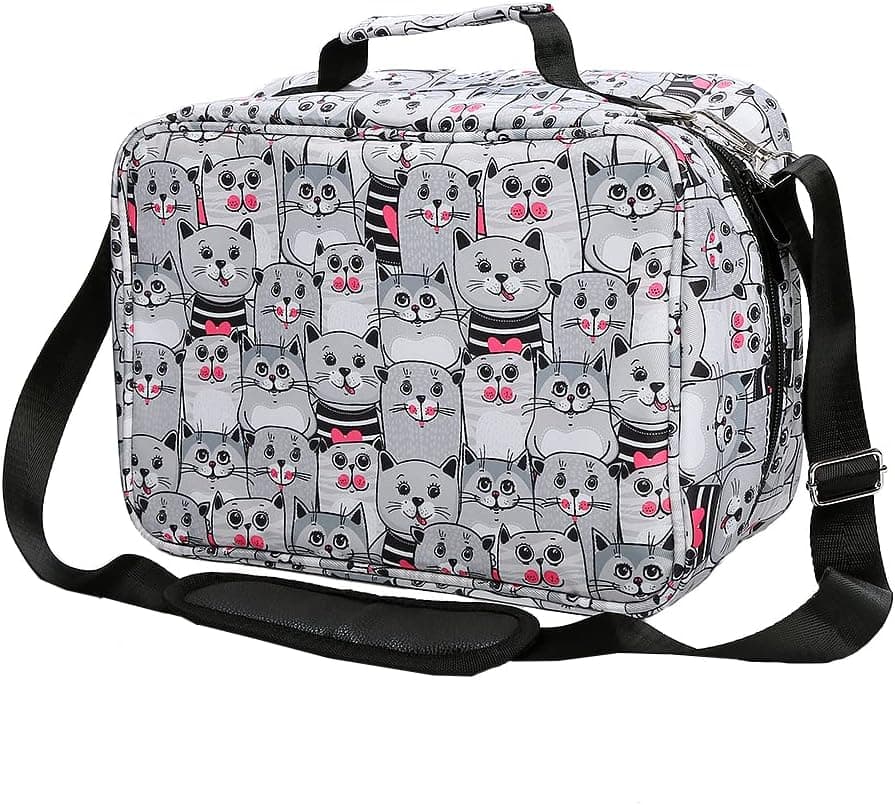 Lbxgap Portable Colored Pencil Case 360 Slots with Handle Strap for Watercolor Pencils & Gel Pens