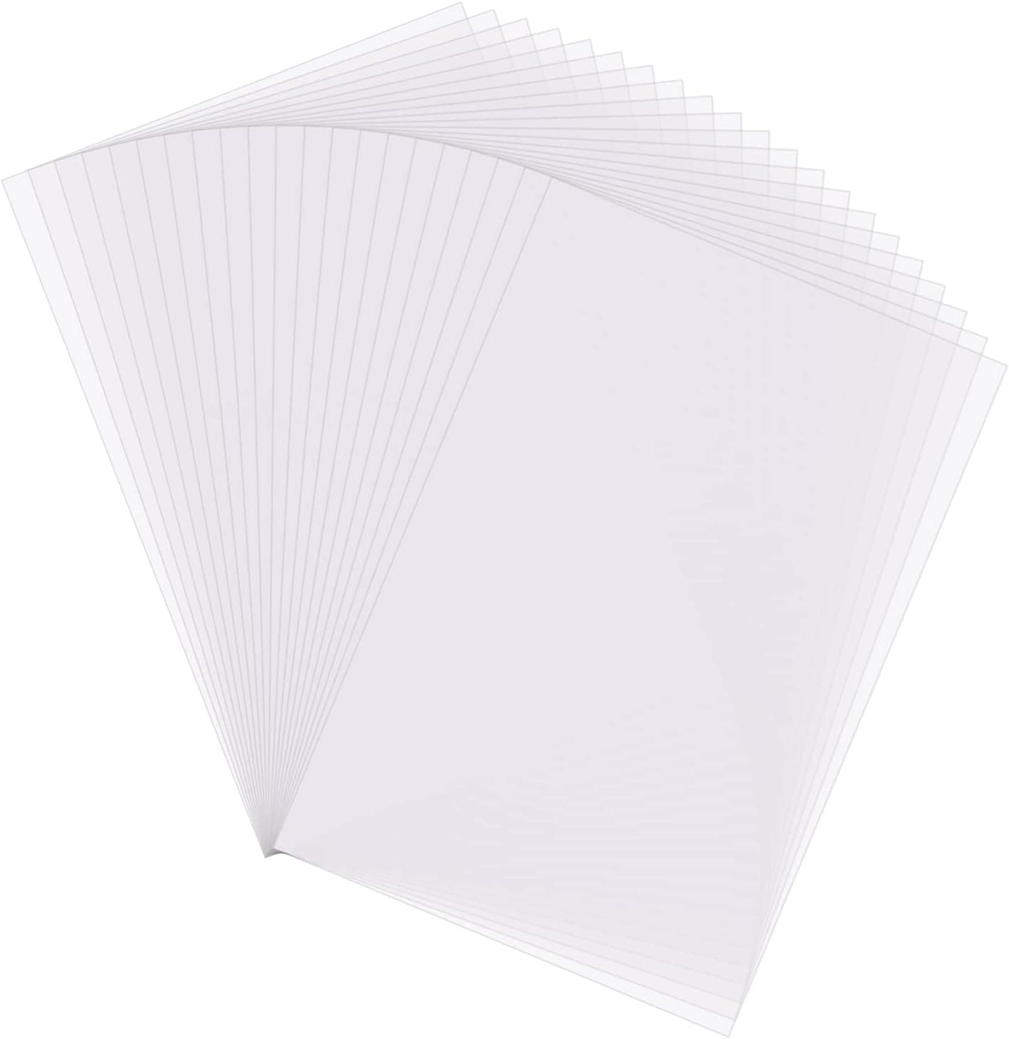 100 Sheets Tracing Paper 8.5 x 11 Inch, White Trace Paper Translucent Paper, Thin Lightweight Sheets for Sketching, Drawing, Overlays