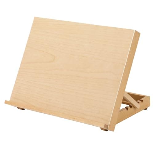TX Liteart 12.5"x16.5" Foldable Beechwood Tabletop Painting Easel